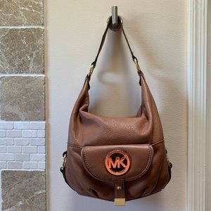 Michael Kors Tan Fulton Bag — Exc cond!